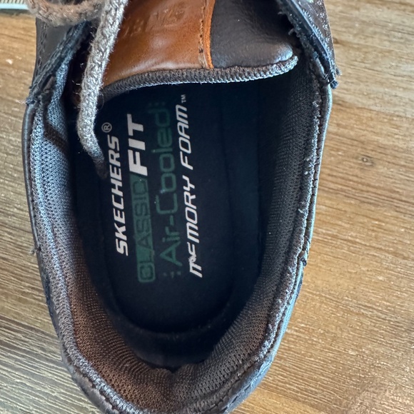 Skechers Men's Heston SN 65875 Chukka Casual Sneaker Brown Leather US 8 - Picture 12 of 15